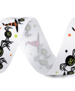 430827 Halloween ripsz szalag 25mm col.1 Pók