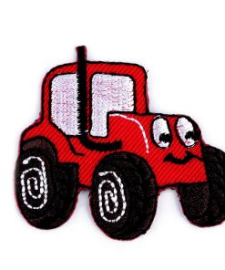 390544 Vasalható címke traktor 11 piros