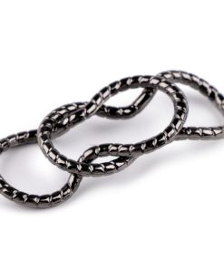 930026 Fém kapocs fekete