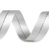 430755 Szatén szalag ezüst 25mm 20m/vég