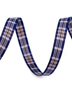 430832 TARTAN kockás szalag 10 mm - c.7 kék(45m/vég)