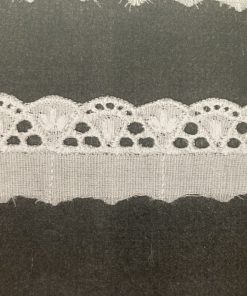 Pamut madeira 101 0 fehér  15mm-es