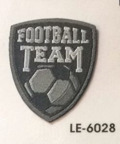 LE-6028 Vasalható cimke Football team