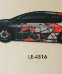 LE-4316 címke vas.ható Sportautó