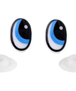 740665 Biztonsági szem 14*22mm  kék 50db/cs