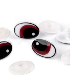 740665 Biztonsági szem 14*22mm  barna 50db/cs