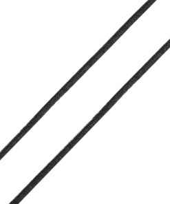 440736 Gömbölyű kalapgumi 1,2mm-es fekete 45m/vég