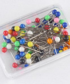 Gombostü müanyagfejü 38*0,6mm 80db/doboz