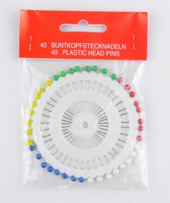 Szinesfejü gombostü kerek