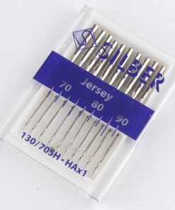 Varrógéptü Jersey SILBER szortiment