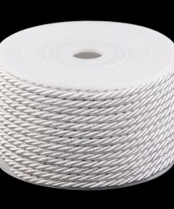 510680 Sodrott zsinór 3mm fehér