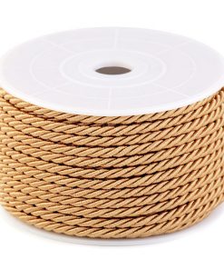 510680 Sodrott zsinór 3mm h.sárga