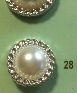 5328-28 Divatgomb ezüst