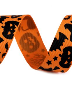 430827 Halloween ripsz szalag 25mm col.2 tök