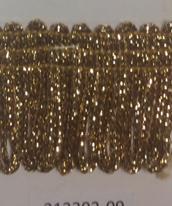 312302 lurex rojt 09 arany 40mm