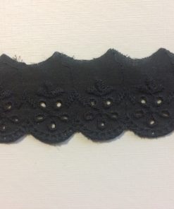 Pamut madeira 210 fekete 38mm-es