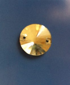 9558 Strasszkő varrható18 mm-es 01 kristály